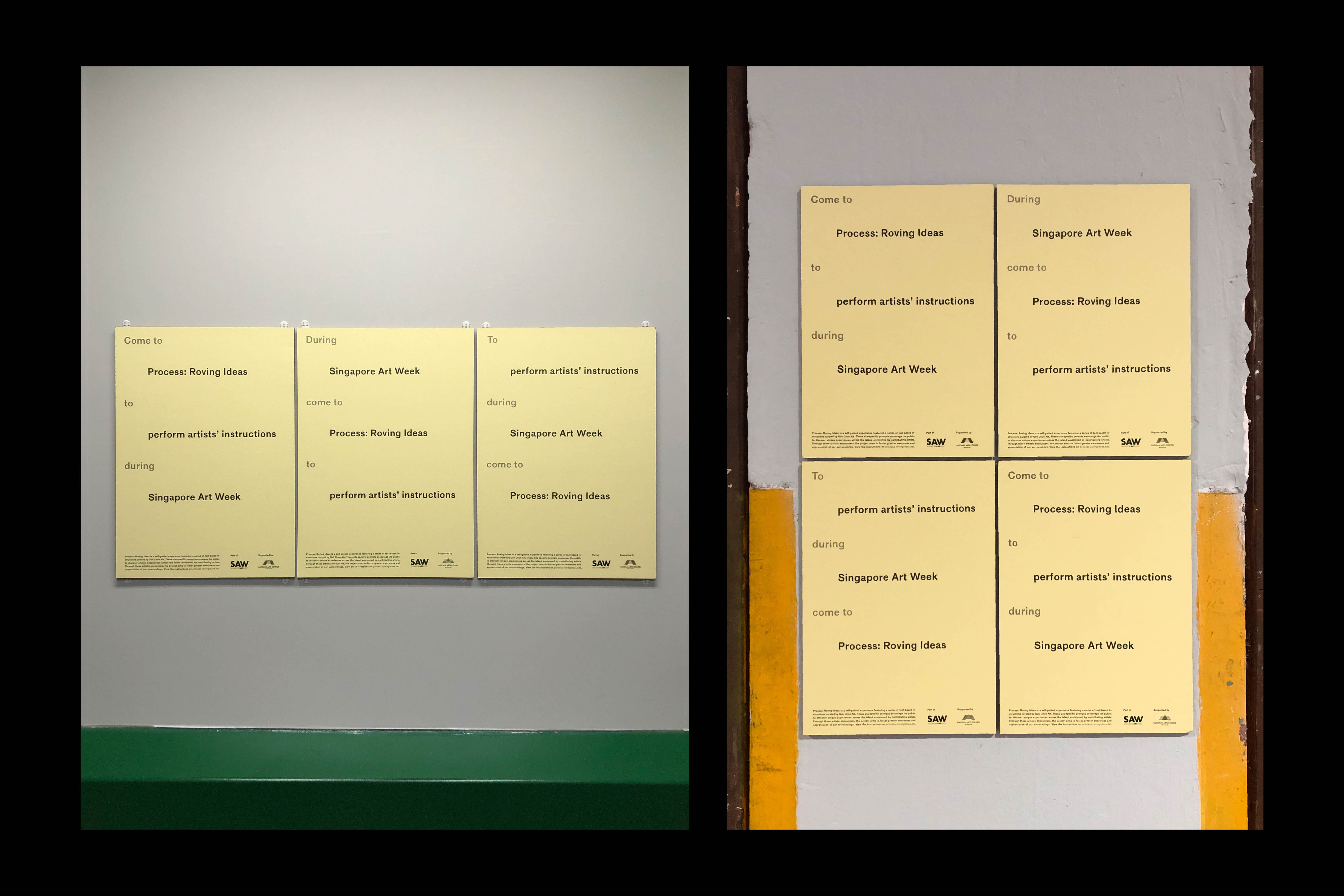 919 Process Roving Ideas (project identity), for Goh Chun Aik